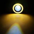 Farol de Milha Universal Angel Eyes Prova D'água - 2 Pçs