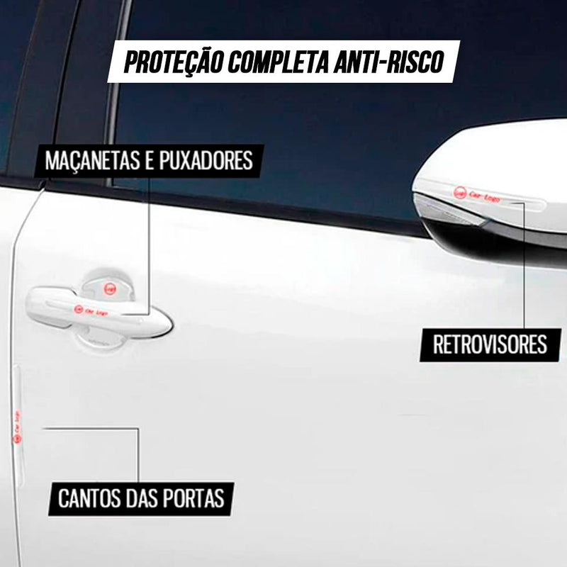 HandSticker Adesivo Protetor de Maçaneta Automotivo Silicone proteção
