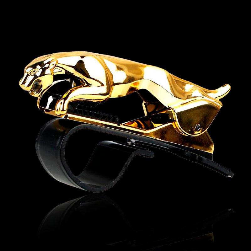 JaguarCell: Suporte para Celular Veicular - cor ouro - club do auto