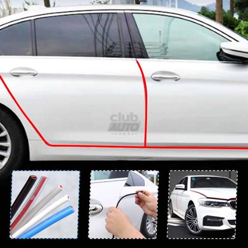 SaverStripe - Proteção para Porta de Carros Universal Anticorrosão - Club do Auto