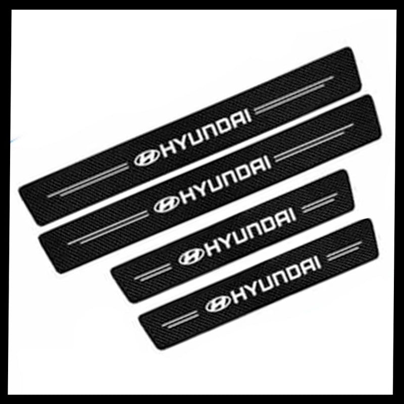 CarbonFilm™ - Protetor de Soleira Anti-risco Premium hyundai