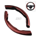 SportCarbon Capa de Volante Universal Antiderrapante Premium Club do Auto