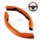 SportCarbon Capa de Volante Universal Antiderrapante Premium Club do Auto
