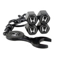 Tampas de Válvula com Chaveiro Club do Auto - Honda – 4 peças
