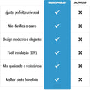 AeroPrime Aerofólio Esportivo Universal Flexível Premium Spoiler Club do Auto acessorios automotivos original