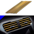 AirStyle™ 2.0 Tiras para Saída de Ar Universal Premium Club do Auto