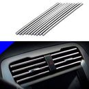 AirStyle™ 2.0 Tiras para Saída de Ar Universal Premium Club do Auto