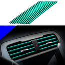 AirStyle™ 2.0 Tiras para Saída de Ar Universal Premium Club do Auto