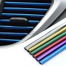 AirStyle™ 2.0 Tiras para Saída de Ar Universal Premium Club do Auto