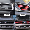 AirStyle™ 2.0 Tiras para Saída de Ar Universal Premium Club do Auto