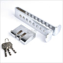 FullLock Trava Antifurto para Carros em Aço Inox Compacta Club do Auto