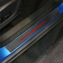 Kit Protetor de Soleira Anti-risco Carbono Premium JAC - 4 pcs