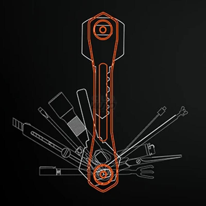 SimpleKey™ - Chaveiro Canivete Inteligente de Bolso Invisível Club do Auto