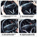FlexProtect™ Capa de Volante de Silicone Antiderrapante Universal Club do Auto
