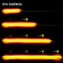 Seta sequencial. Fita de LED para Farol DRL Sequencial 