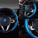 SportCarbon Capa de Volante Universal Antiderrapante Premium Club do Auto